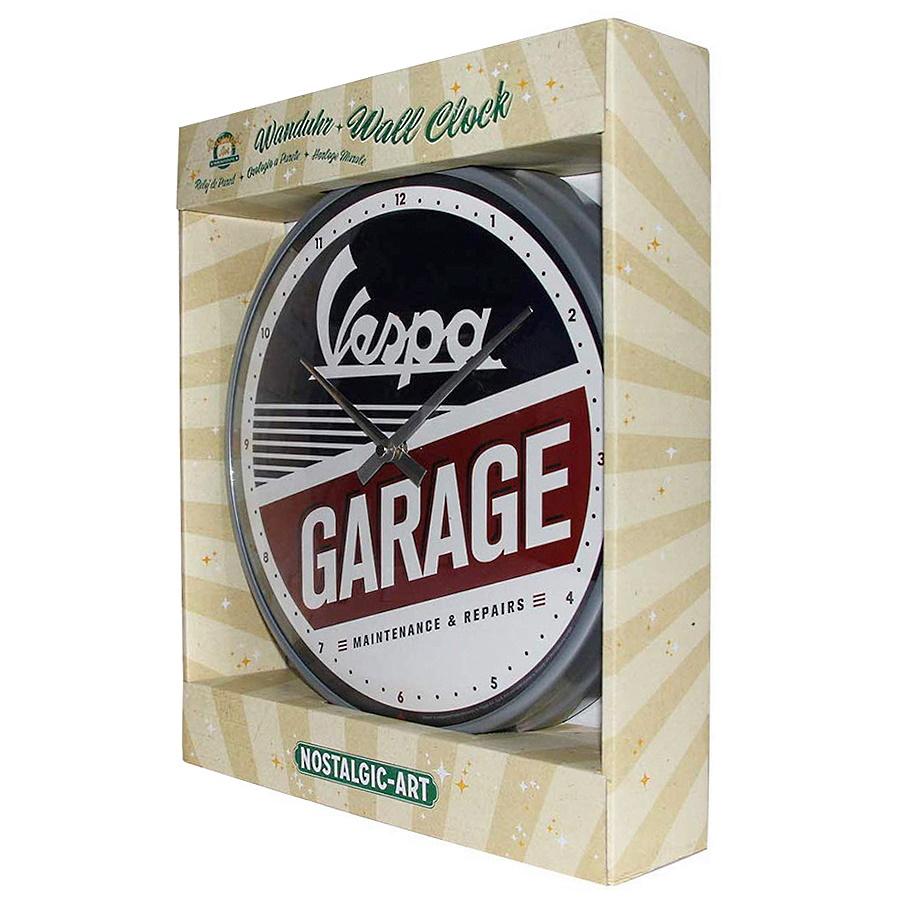 Nostalgic Art Vespa Garage Wall Clock 30cm 5151090 2