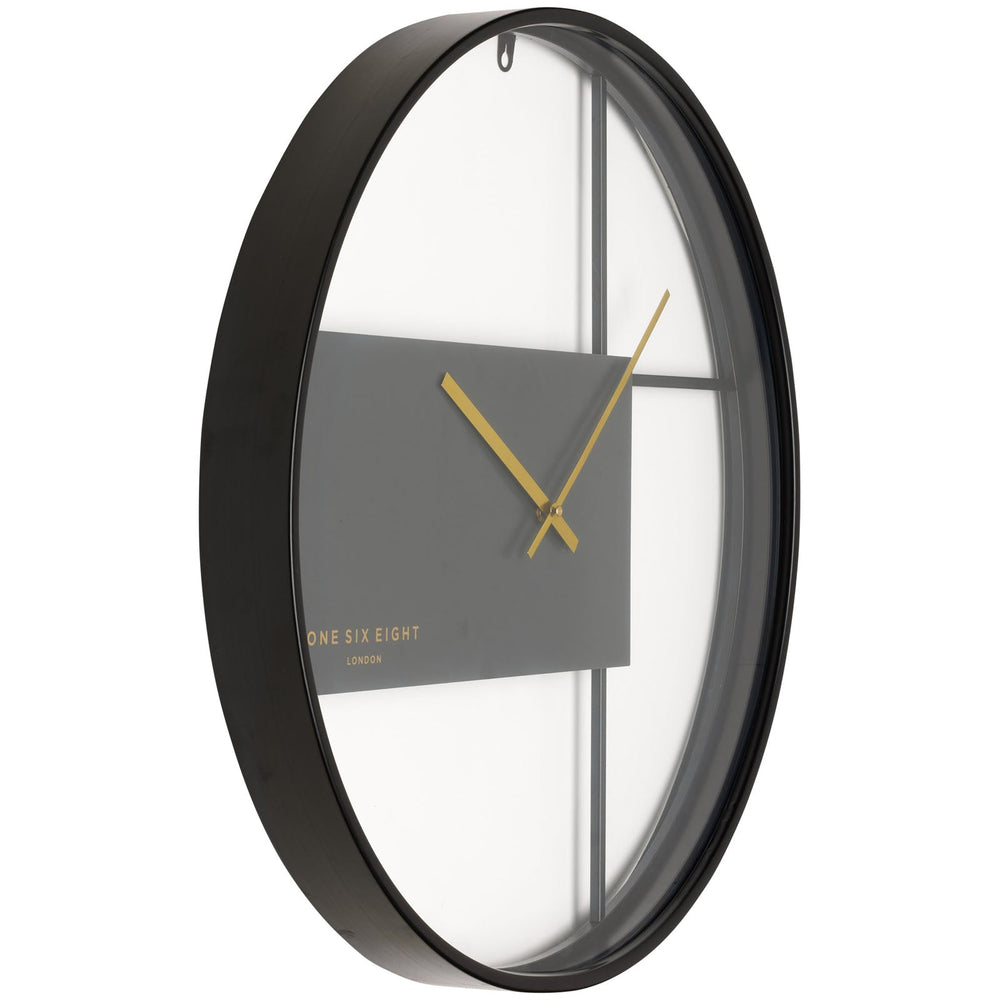 One Six Eight London Charlie Weatherproof Outdoor Wall Clock 60cm 23081 2