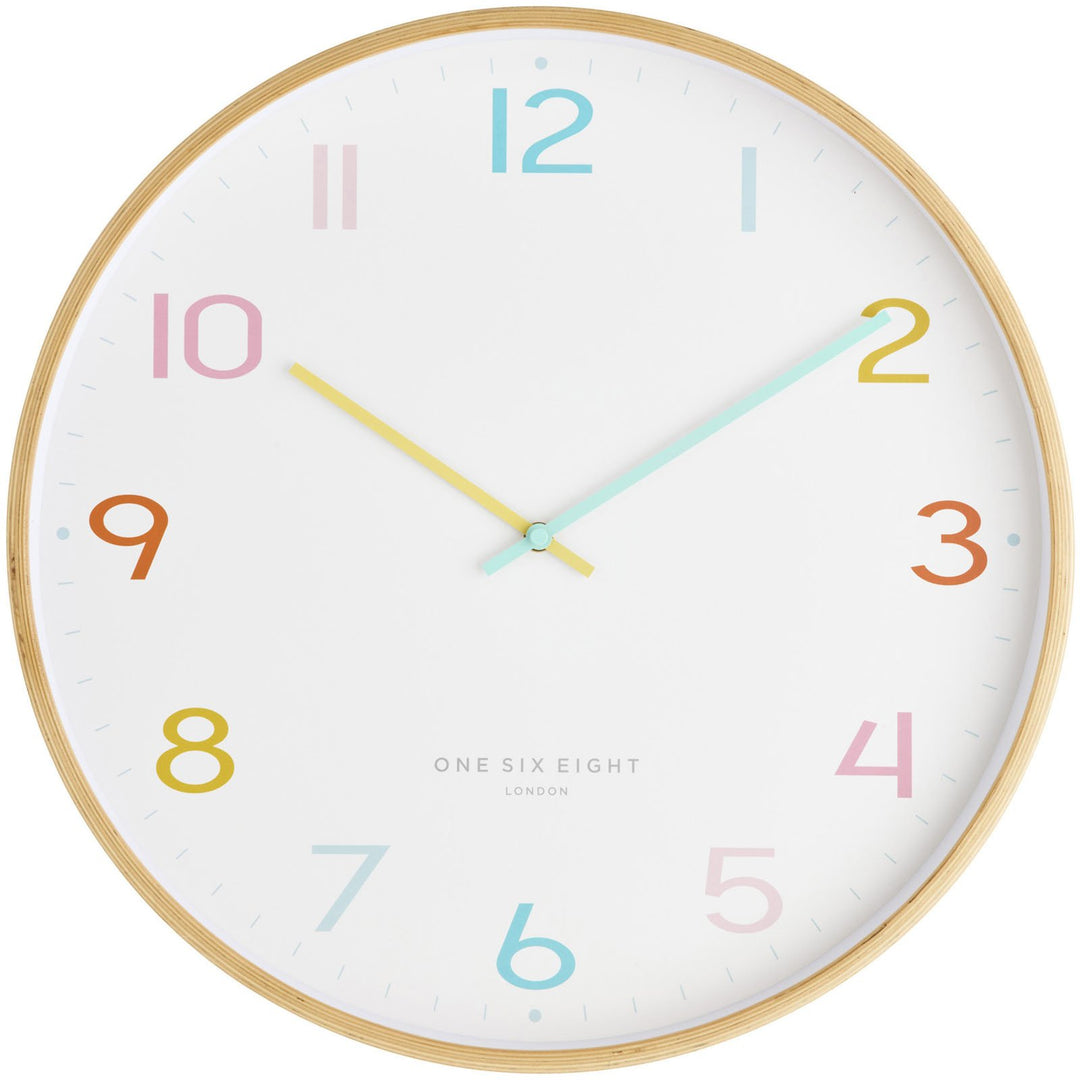 One Six Eight London Dream Wall Clock White 41cm 24019 1
