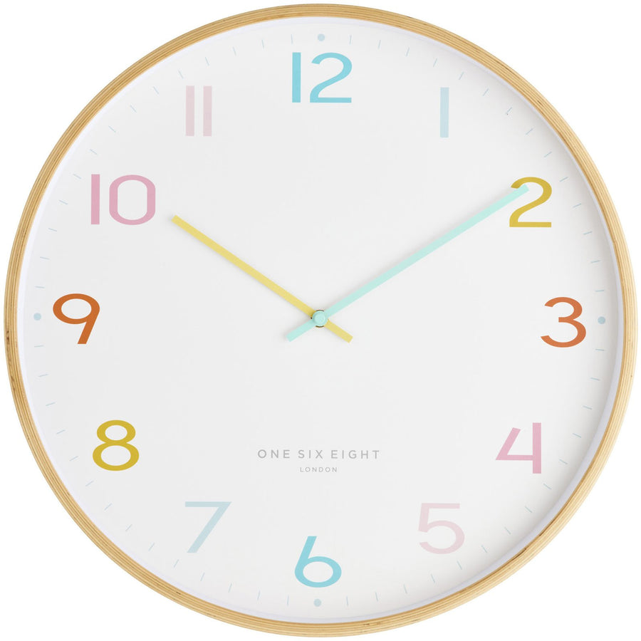 One Six Eight London Dream Wall Clock White 53cm 24020 1