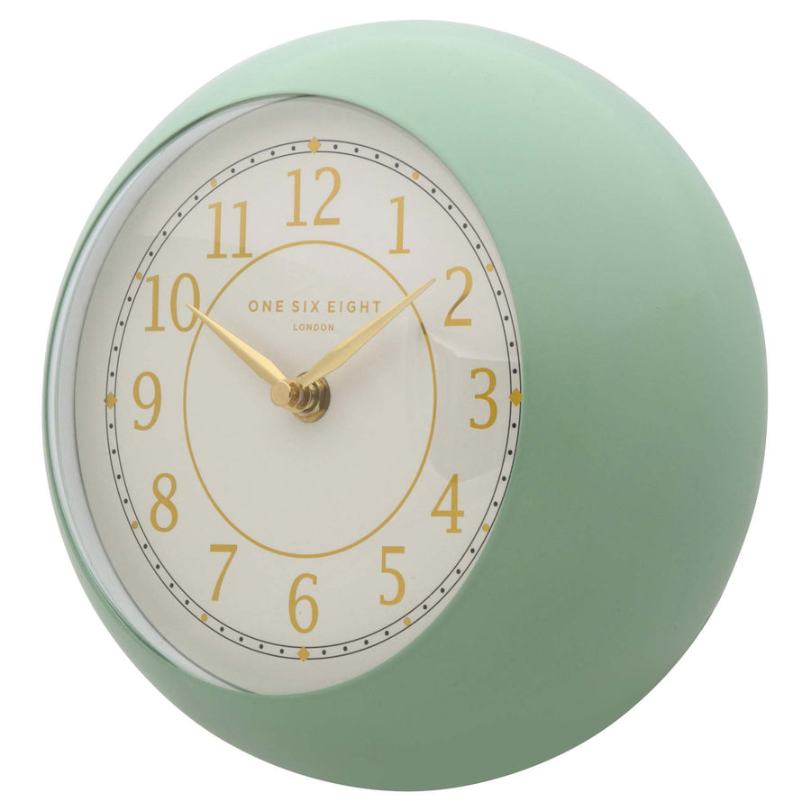 One Six Eight London Emily Wall Clock Green 21cm 22138 1