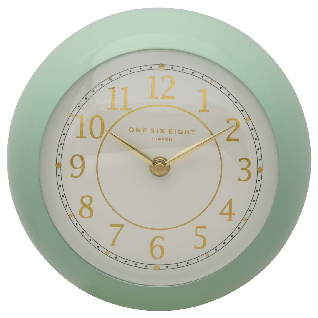 One Six Eight London Emily Wall Clock Green 21cm 22138 2