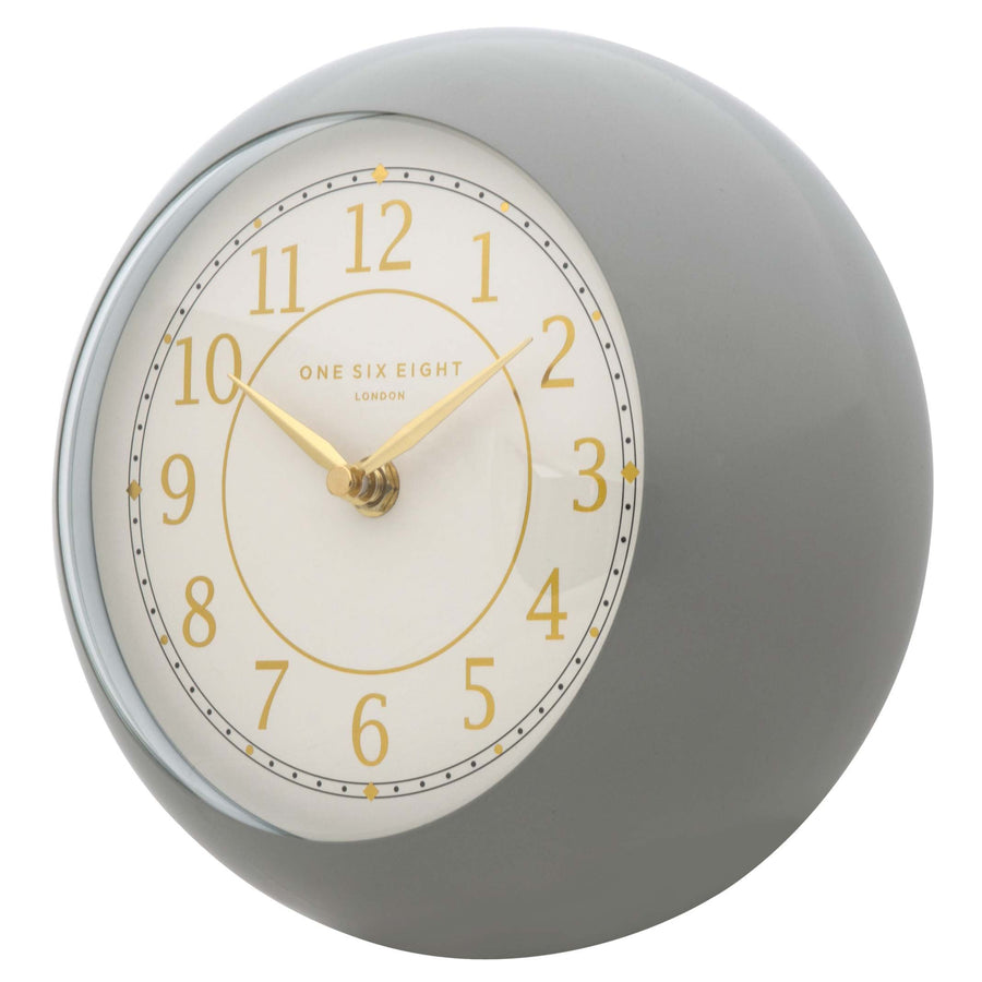 One Six Eight London Emily Wall Clock Grey 21cm 22139 1