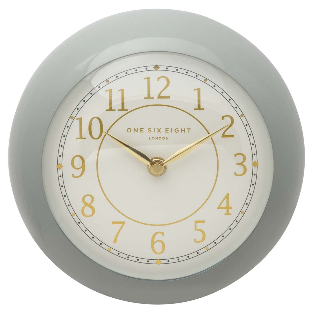 One Six Eight London Emily Wall Clock Grey 21cm 22139 2