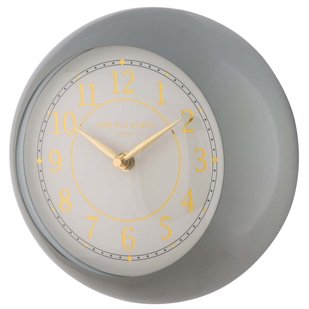 One Six Eight London Emily Wall Clock Grey 21cm 22139 3