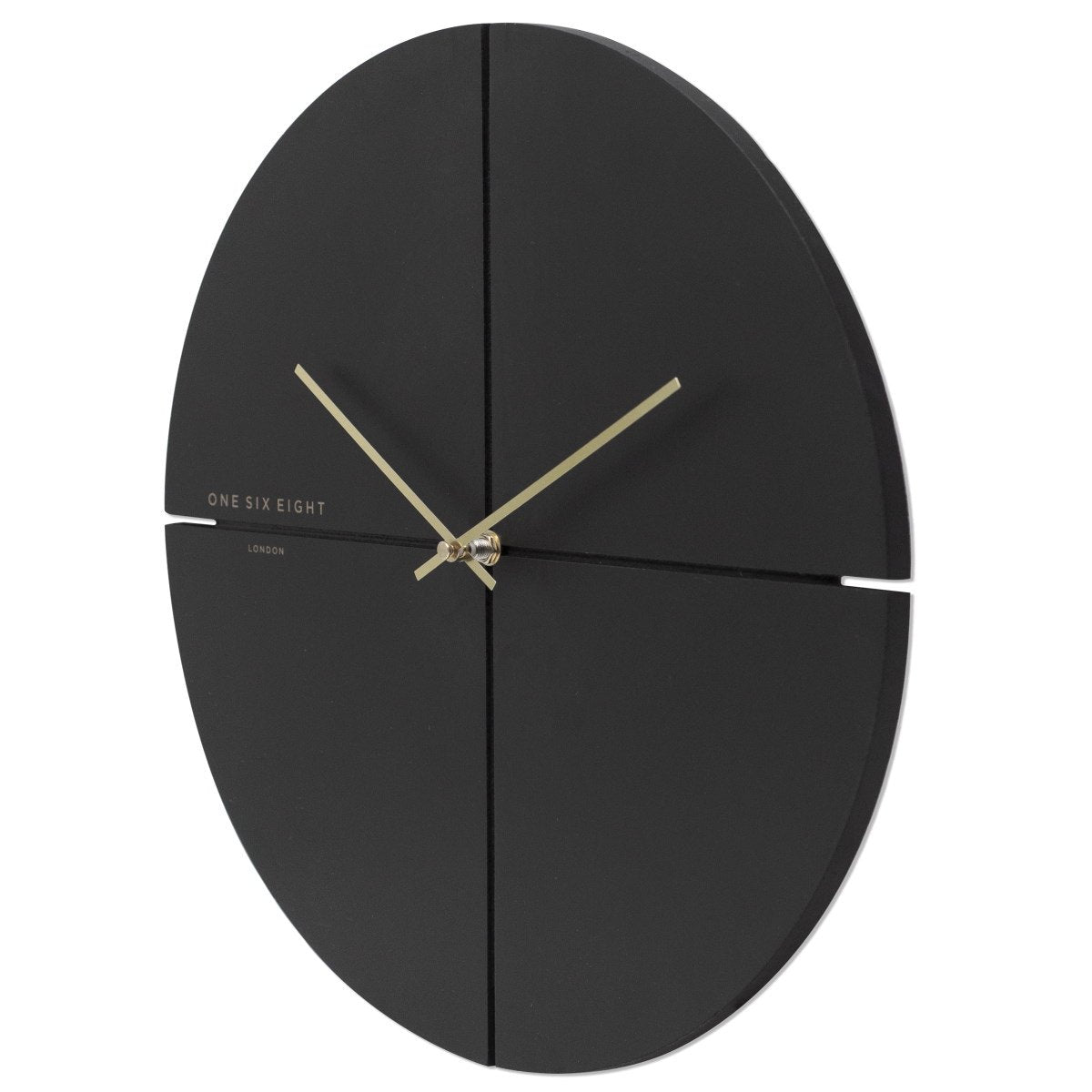 One Six Eight London Liam Minimal Wall Clock Charcoal Grey 40cm 23019M 2 #size_40cm