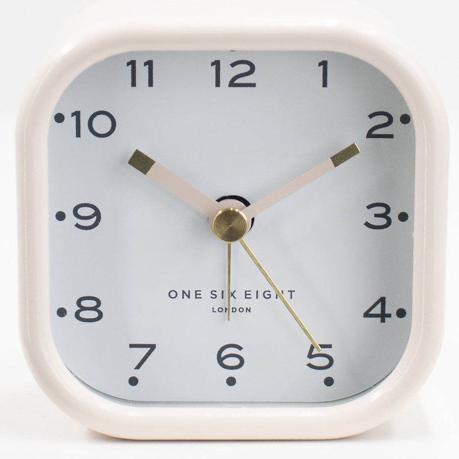 One Six Eight London Lisa Alarm Clock Blush 7cm 23122 1