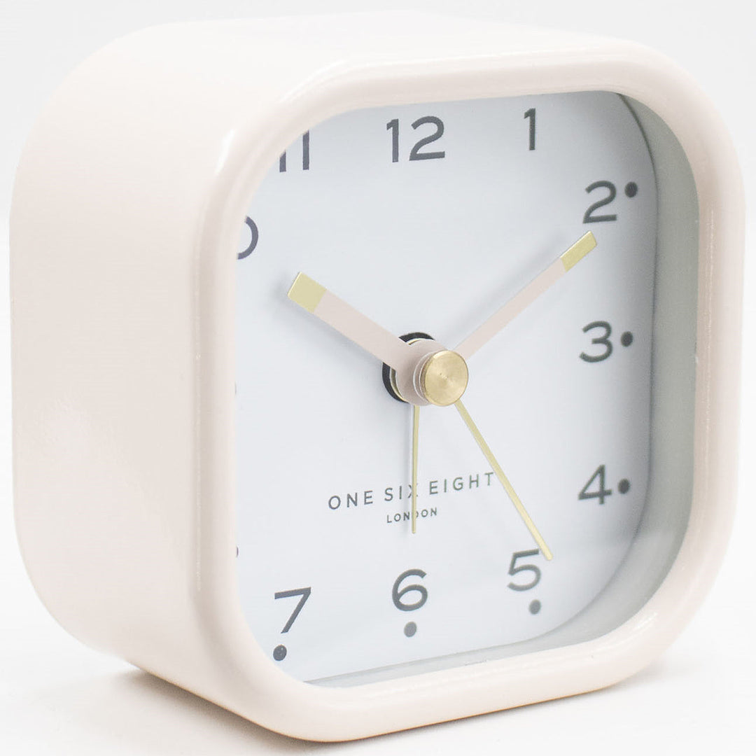 One Six Eight London Lisa Alarm Clock Blush 7cm 23122 3