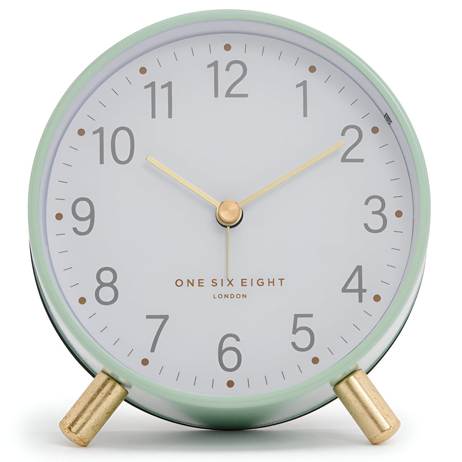 One Six Eight London Maisie Metal Alarm Clock Mint 11cm 23171 1