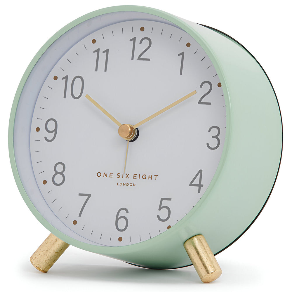 One Six Eight London Maisie Metal Alarm Clock Mint 11cm 23171 2