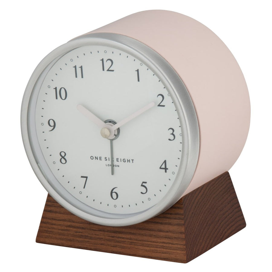 One Six Eight London Nina Alarm Clock Blush 12cm 31005 2