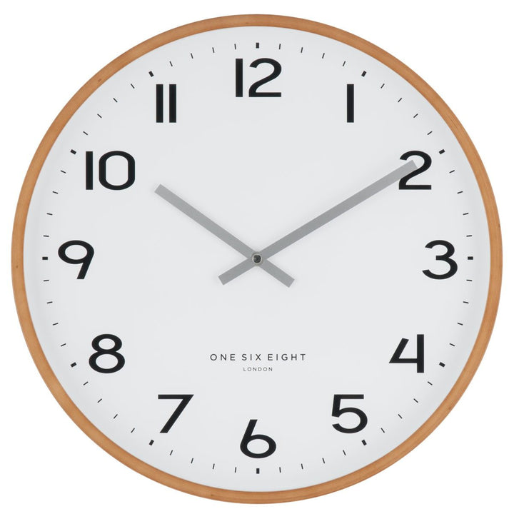 One Six Eight London Olivia Wall Clock White 41cm 21023 2