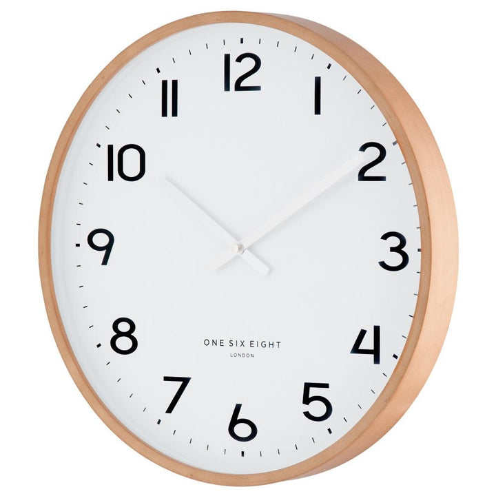 One Six Eight London Olivia Wall Clock White 41cm 21023 3
