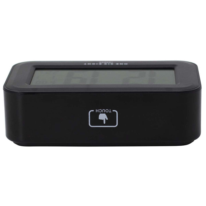 One Six Eight London Rielly Charging Digital Alarm Clock Black 15cm 23065 5