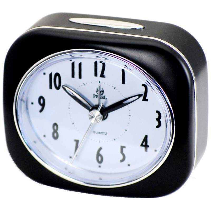 Pearl Time Betty Alarm Clock Black 9cm PT220 BK 1