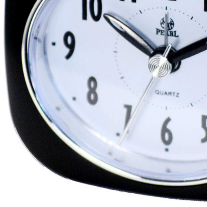 Pearl Time Betty Alarm Clock Black 9cm PT220 BK 3