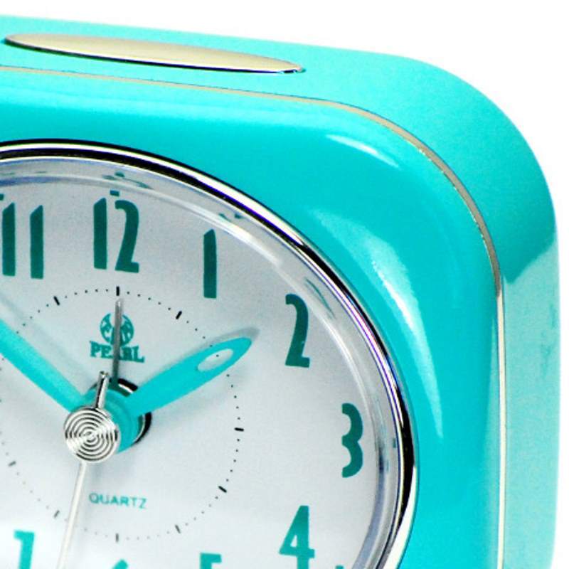 Pearl Time Betty Alarm Clock Blue 9cm PT220 BU 2