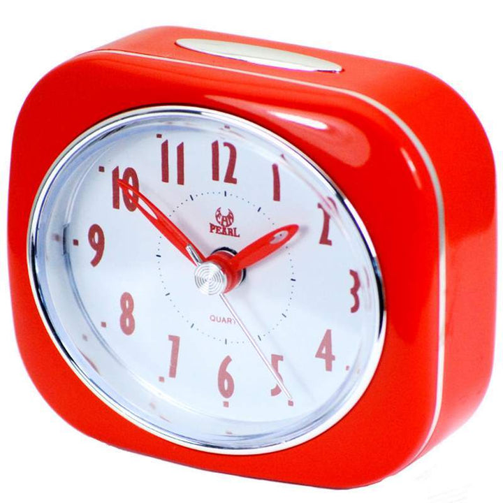 Pearl Time Betty Alarm Clock Red 9cm PT220 RD 1