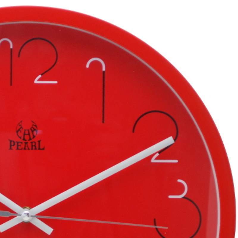 Pearl Time Gatsby Wall Clock Red 36cm PW331RED 2