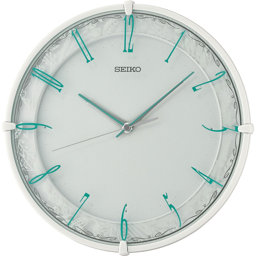 Seiko Elia Wall Clock White 31cm QXA811-W 1