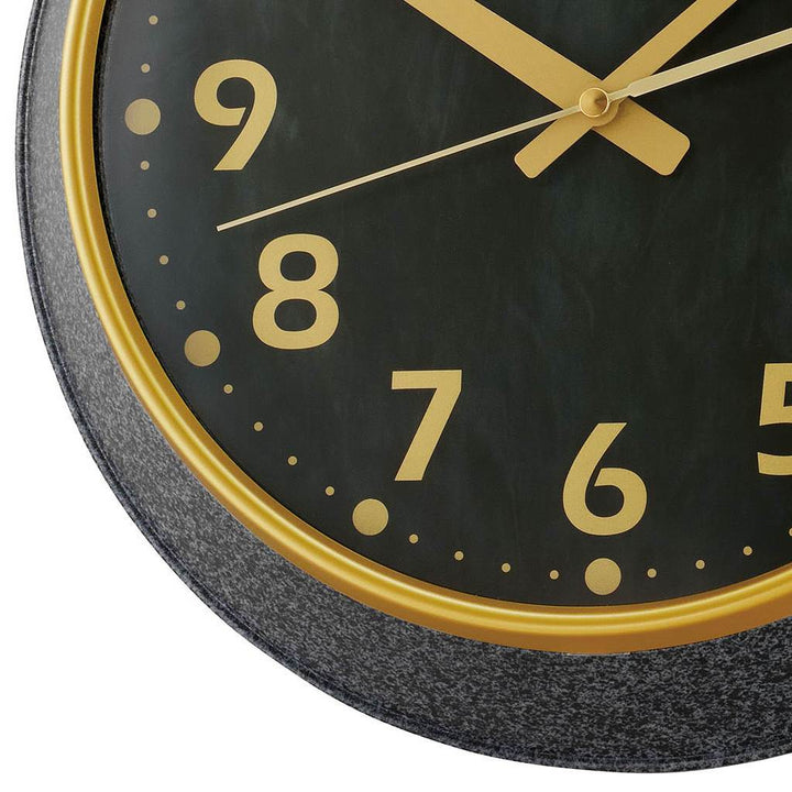 Seiko Mitchell Shiny Stone Pattern Wall Clock 34cm QXA770-K 3