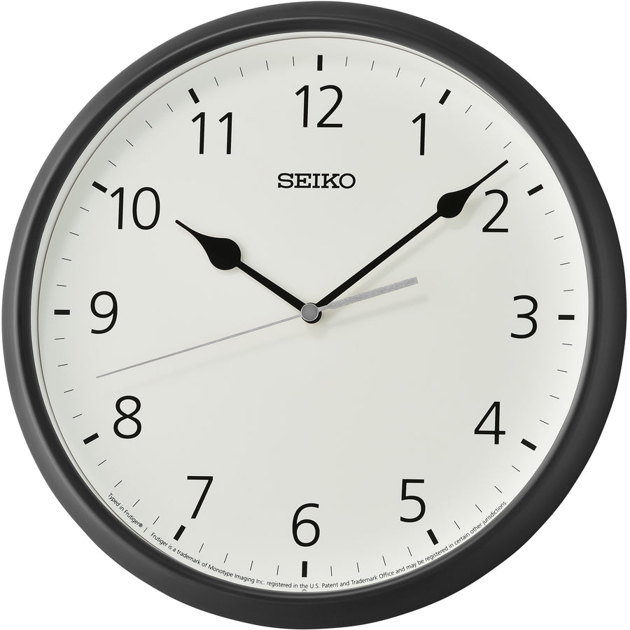 Seiko Nate Wall Clock Black 28cm QXA796-K 1