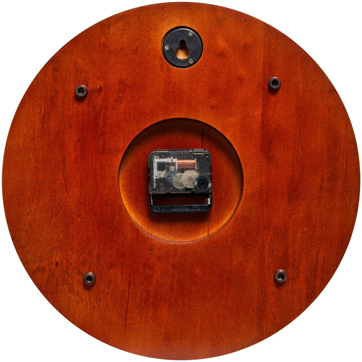 Seiko Prestyn Wooden Wall Clock 32cm QXA143-B 3