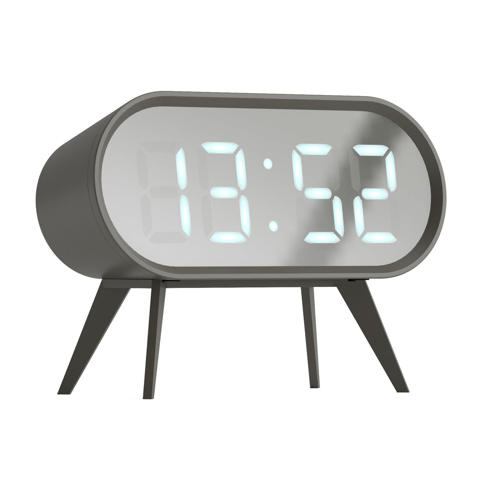 Space Hotel Cyborg Digital LED Alarm Clock Grey 14cm NGSH-CYBO-S1-GY 2