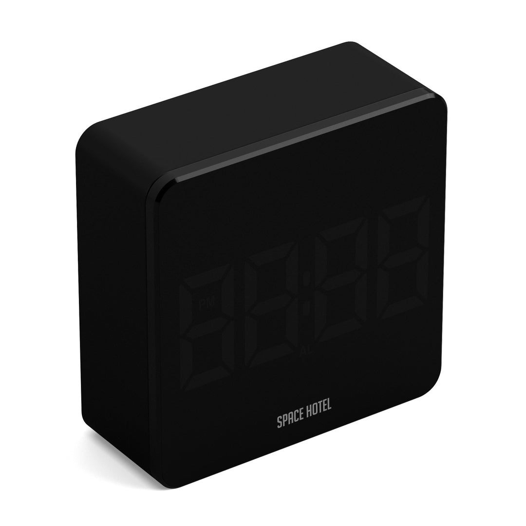 Space Hotel Orbatron Digital LED Alarm Clock Black and Green 10cm NGSH-ORB-G1-K 4
