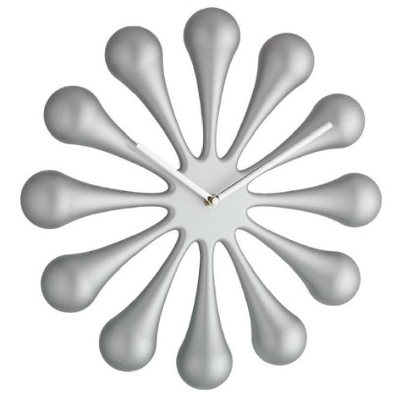TFA Astro Wall Clock Silver Matt 35cm 60.3008