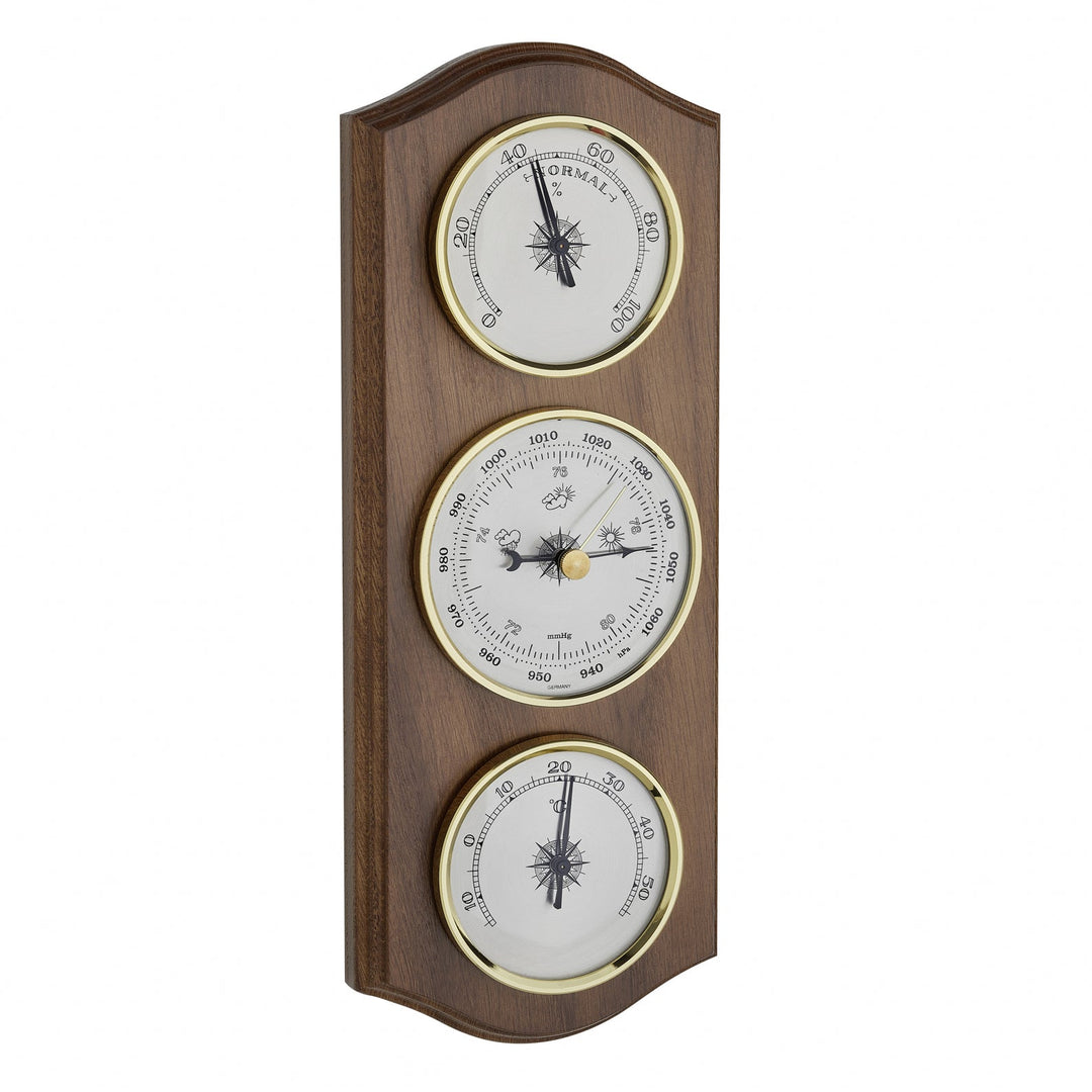 Products TFA Curved Weather Station Walnut Brown 20.1000.03 2