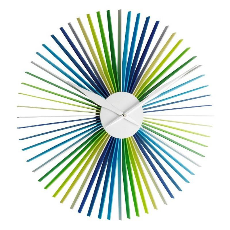 TFA Daisy Wall Clock Multicoloured 50cm 60.3023.30 Angle