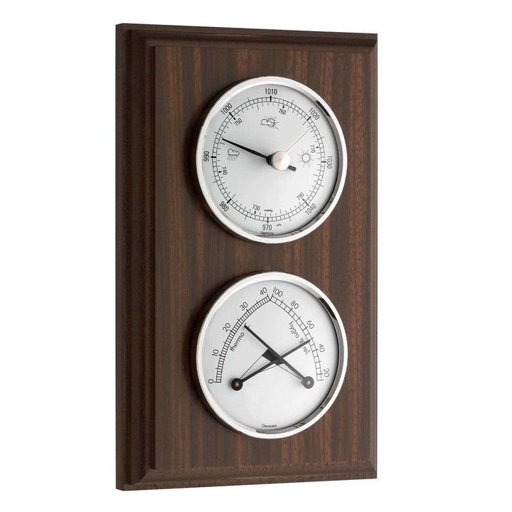 TFA Domatic Weather Station, Walnut Finish, 20cm