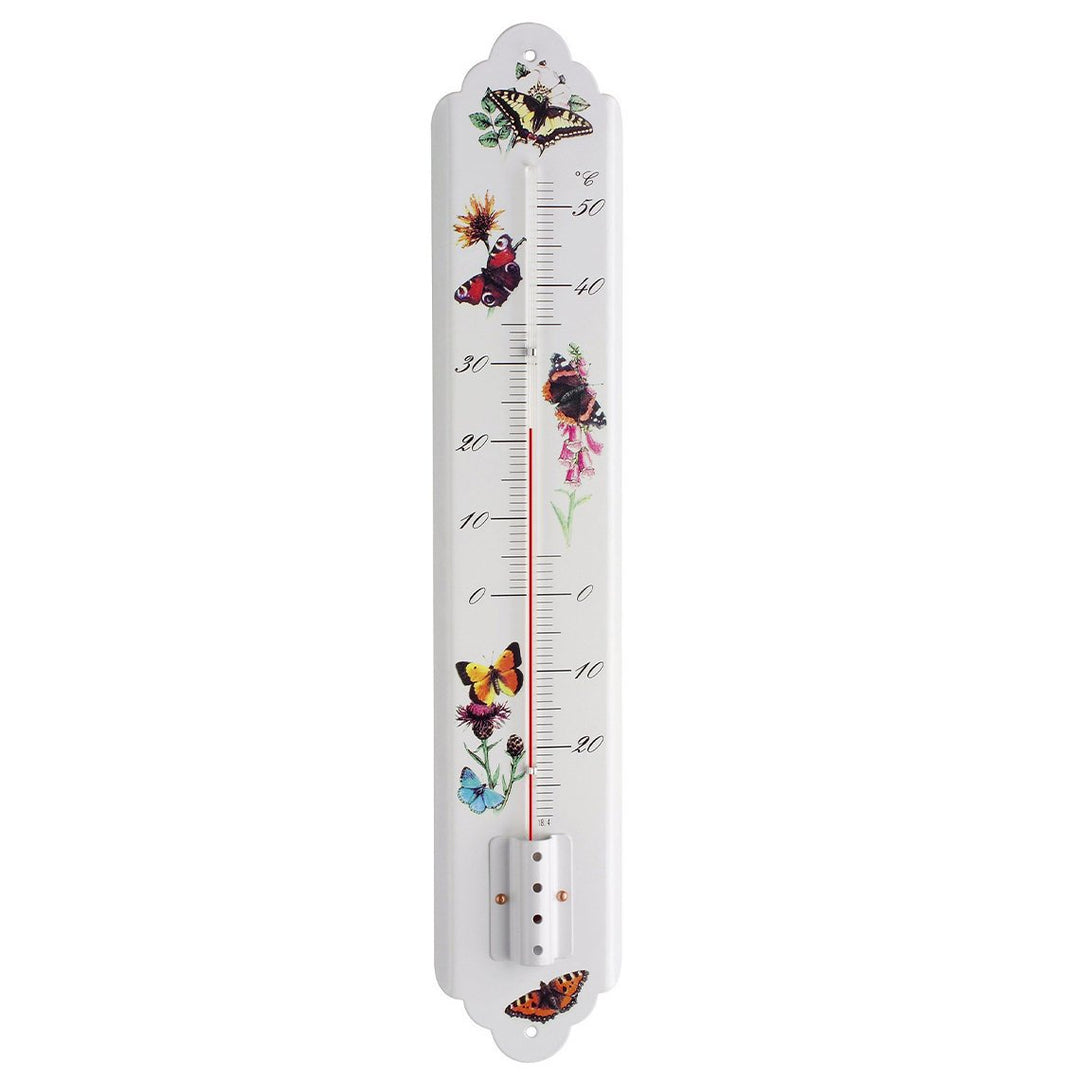 TFA Germany Butterfly Indoor Outdoor Metal Thermometer 50cm 12.2050.20 1