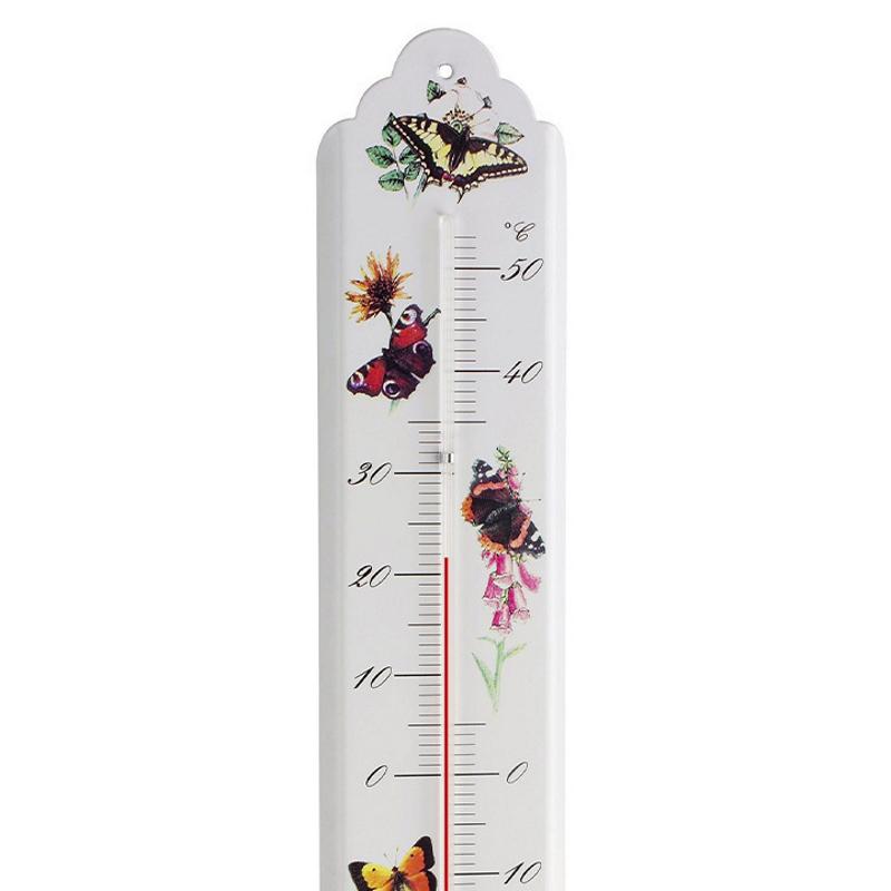 TFA Germany Butterfly Indoor Outdoor Metal Thermometer 50cm 12.2050.20 2