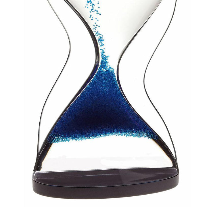 TFA Germany Contra Reverse Flowing Hourglass Black Blue 12cm 18.6008.06 2