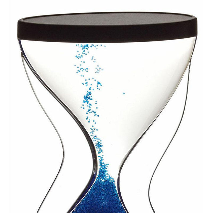 TFA Germany Contra Reverse Flowing Hourglass Black Blue 12cm 18.6008.06 3