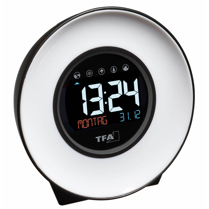 TFA Germany Dexter Mood Light Alarm Clock Changing Colours 14cm 60.2023.02 6