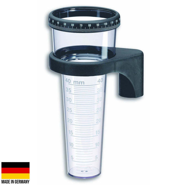 TFA Germany Gerald Analogue Rain Gauge 21cm 47.1001 1