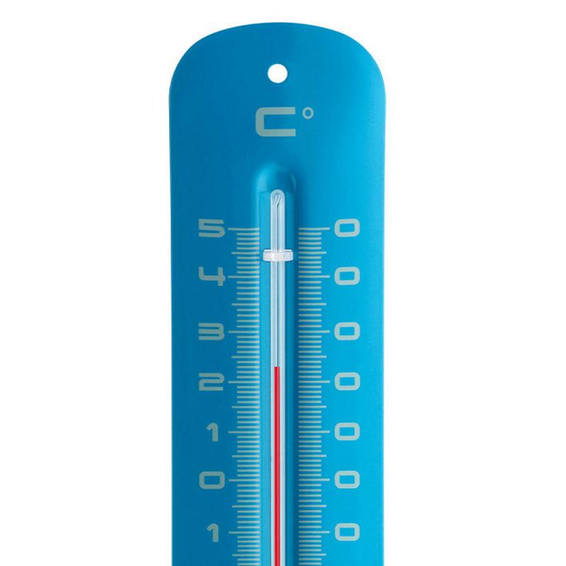 TFA Germany Grant Indoor Outdoor Metal Thermometer Blue 20cm 12.2051.06 2