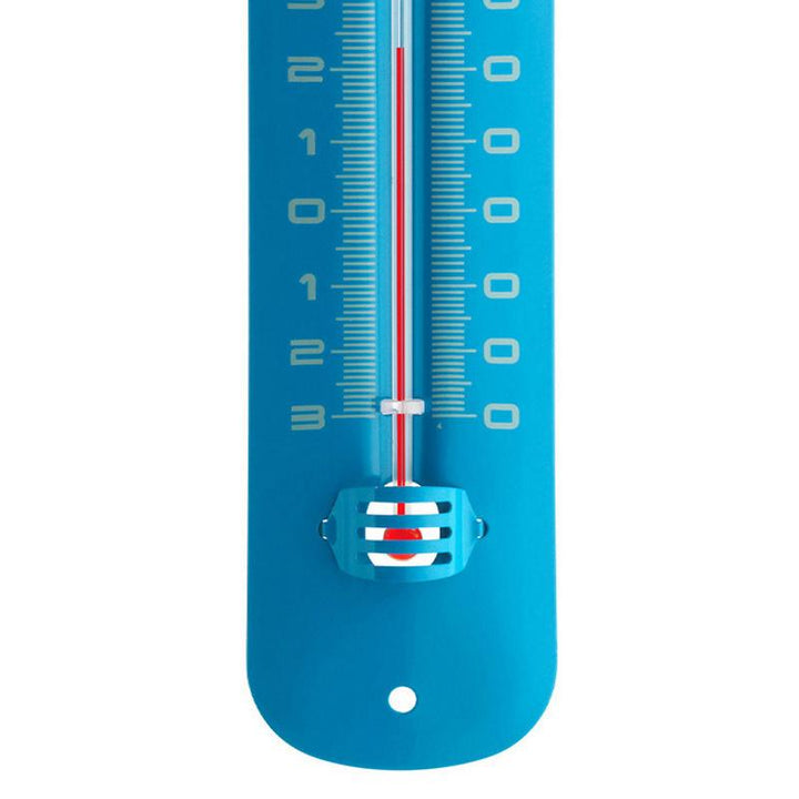 TFA Germany Grant Indoor Outdoor Metal Thermometer Blue 20cm 12.2051.06 3