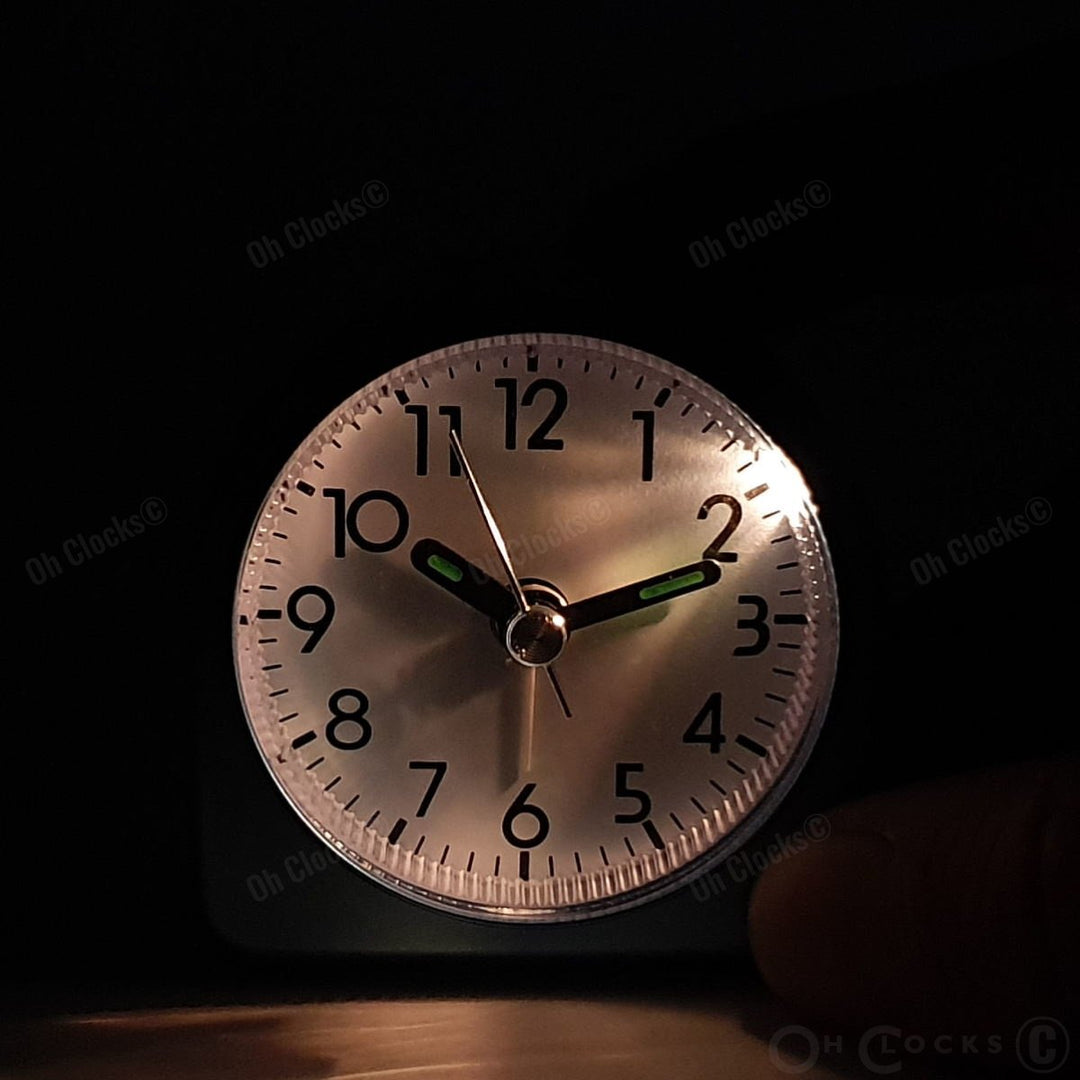 TFA Germany Lily Mini Alarm Clock Blue 7cm 60.1020.06 4
