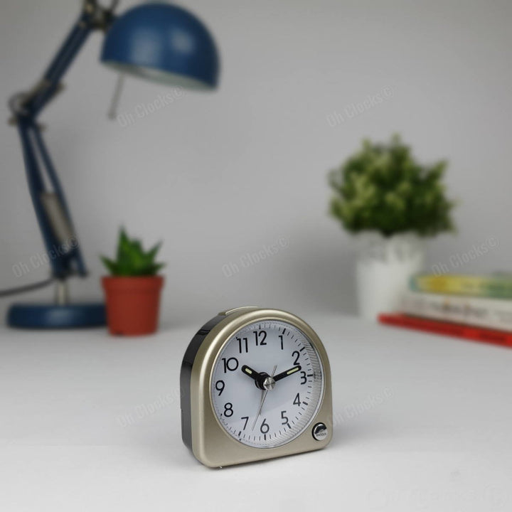 TFA Germany Lily Mini Alarm Clock Gold 7cm 60.1020.53 1