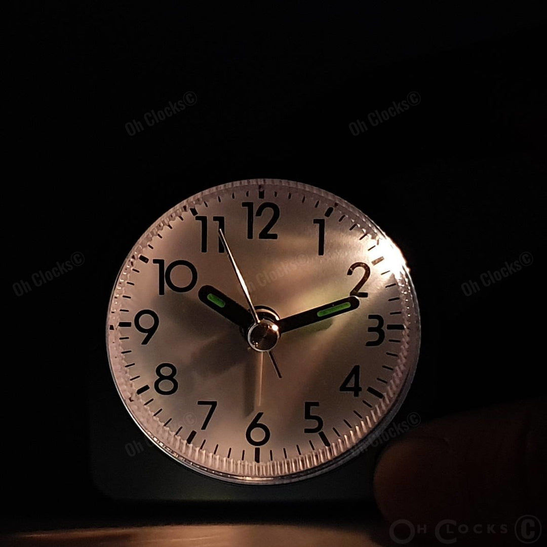 TFA Germany Lily Mini Alarm Clock Gold 7cm 60.1020.53 4