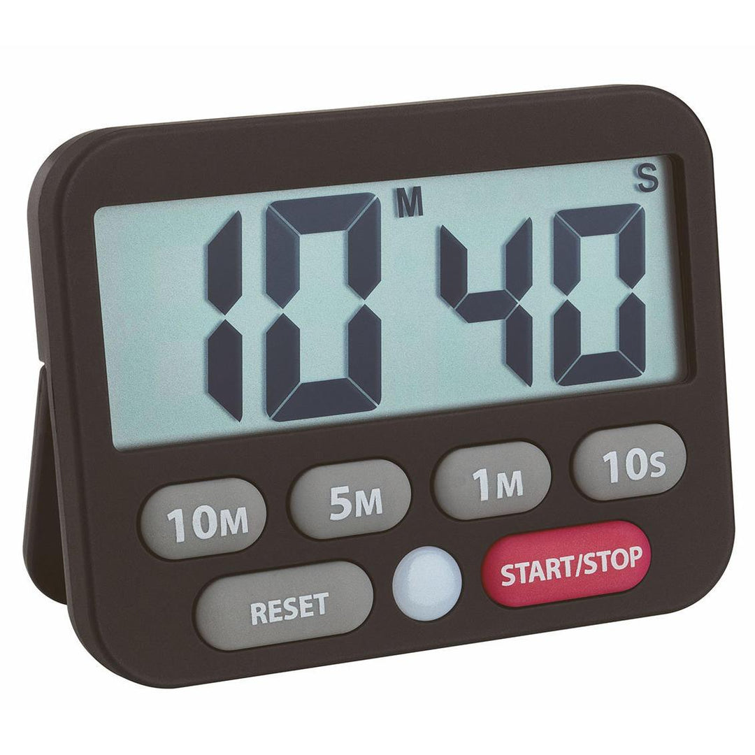 TFA Germany Maddox Digital Timer and Stopwatch Black 9cm 38.2038.01 1