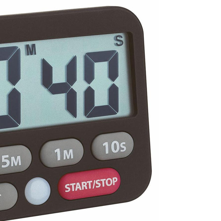 TFA Germany Maddox Digital Timer and Stopwatch Black 9cm 38.2038.01 3