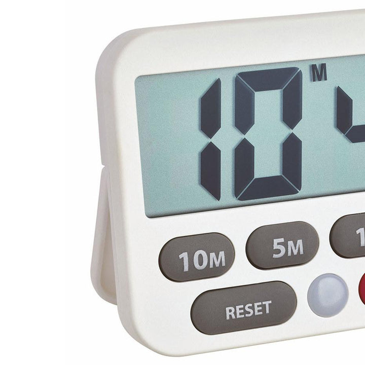 TFA Germany Maddox Digital Timer and Stopwatch White 9cm 38.2038.02 2