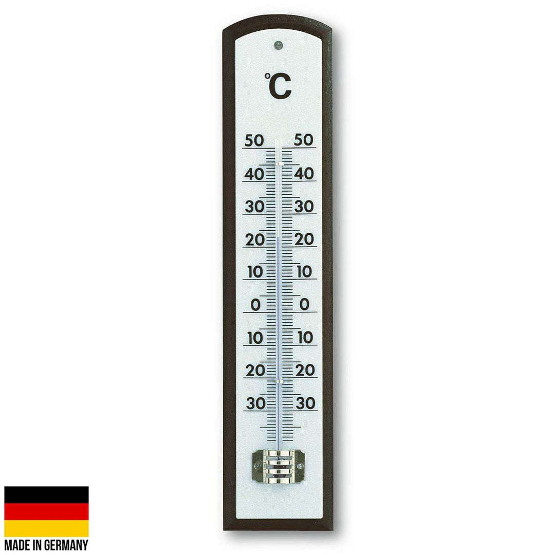 TFA Germany Marlon Mahogany Analogue Thermometer 21cm 12.1013 1