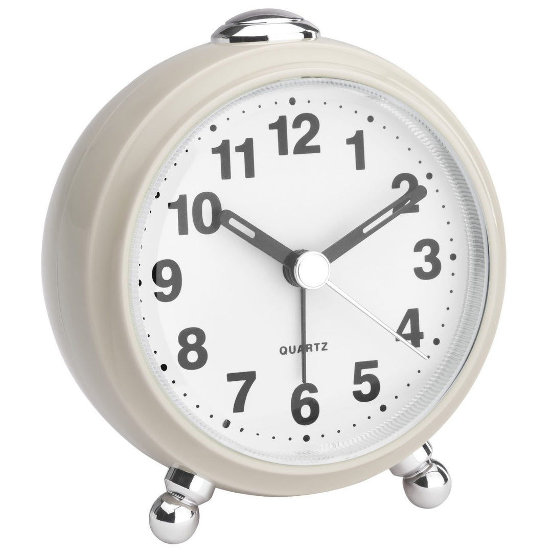 TFA Germany Mavis Retro with Backlight Alarm Clock Taupe 10cm 60.1030.09 1