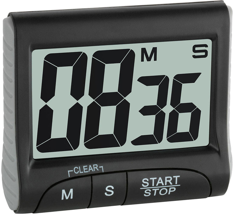 TFA Germany Meryl Digital Timer and Stopwatch Black 9cm 38.2021.01 1